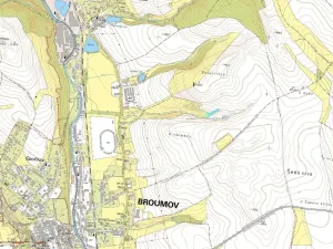 Prodej louky, Broumov - Velká Ves, třída Osvobození, 2199 m2