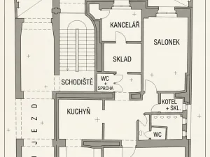 Pronájem restaurace, Praha - Košíře, Pod Kavalírkou, 130 m2