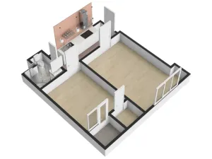 Prodej bytu 2+1, Praha - Žižkov, Jeseniova, 45 m2