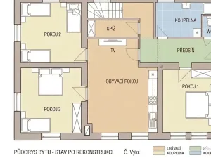 Prodej bytu 4+kk, Dolní Morava, 110 m2