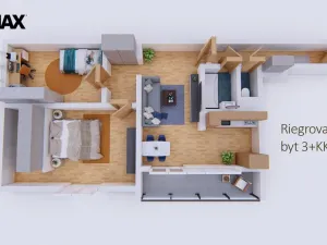 Prodej bytu 3+kk, Příbram - Příbram I, Riegrova, 61 m2