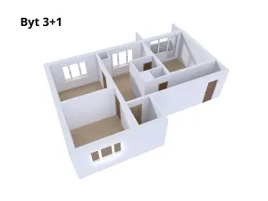 Prodej bytu 3+1, Libina, 76 m2