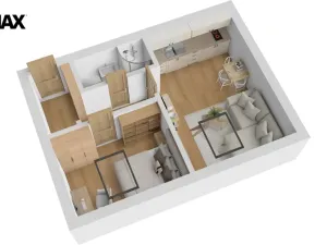 Prodej bytu 2+kk, Lanškroun - Žichlínské Předměstí, Dobrovského, 35 m2
