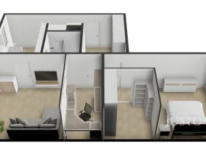 Prodej bytu 2+1, Písek - Budějovické Předměstí, Budovatelská, 66 m2