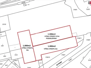 Pronájem skladu, Břeclav, Na Hrůdách, 3000 m2