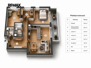 Prodej bytu 4+kk, Praha - Strašnice, Zvěřinova, 92 m2