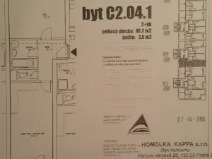 Pronájem bytu 2+kk, Praha - Kunratice, Pod Haltýřem, 52 m2