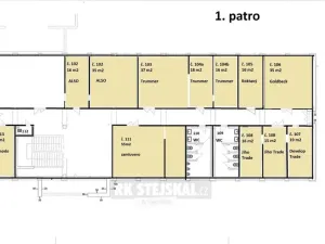 Pronájem kanceláře, České Budějovice - České Budějovice 3, K. Světlé, 71 m2