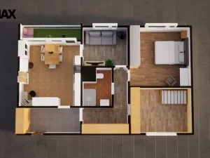Prodej bytu 3+1, Praha - Hlubočepy, Lamačova, 72 m2