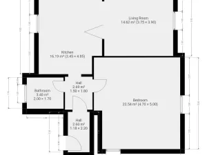 Pronájem bytu 2+1, Praha - Horní Počernice, Otovická, 53 m2
