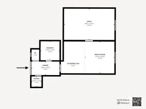 Prodej bytu 2+kk, Plzeň - Jižní Předměstí, Edvarda Beneše, 50 m2
