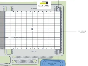 Pronájem skladu, Havraň, 46000 m2