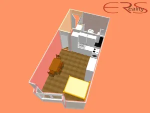 Pronájem bytu 1+kk, Liberec, Jeronýmova, 32 m2
