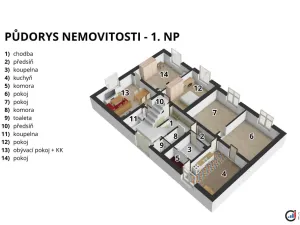 Prodej rodinného domu, Pardubice, Husitská, 156 m2