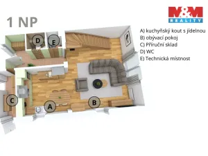 Prodej rodinného domu, Nymburk, Josefa Červeného, 120 m2