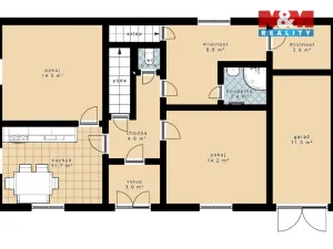 Prodej rodinného domu, Nebahovy - Kralovice, 108 m2