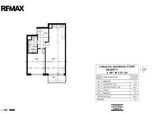 Prodej bytu 2+kk, Praha - Horní Měcholupy, Modenská, 58 m2