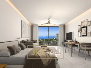 Prodej bytu 1+kk, Esentepe, Kypr, 43 m2
