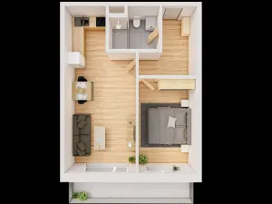Prodej bytu 2+kk, České Budějovice, Jírovcova, 57 m2