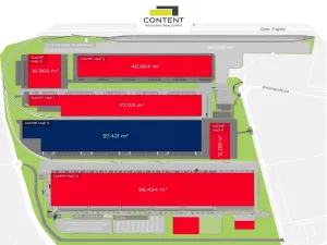 Pronájem skladu, Mošnov, 40000 m2
