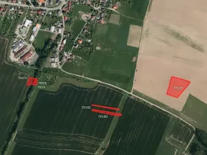 Prodej pole, Zlín, 9107 m2