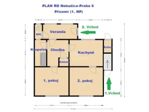 Prodej rodinného domu, Praha - Nebušice, Nebušická, 140 m2