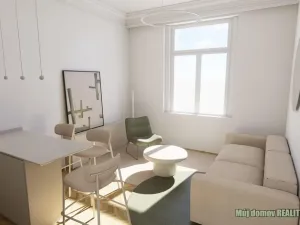 Pronájem bytu 2+kk, Praha - Nové Město, Na Zderaze, 46 m2