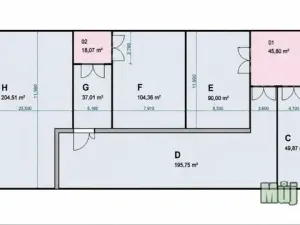Pronájem skladu, Praha - Zličín, 306 m2
