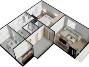 Prodej bytu 2+1, Záhoří - Horní Záhoří, 57 m2