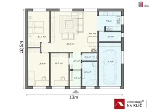 Prodej rodinného domu, Zlín, Boněcko I, 136 m2