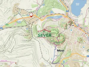 Pronájem komerční nemovitosti, Most - Komořany, Třebušická, 36 m2