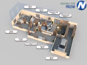 Prodej rodinného domu, Žernovice - Dubovice, 110 m2