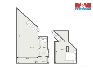 Prodej bytu 2+kk, Plzeň - Jižní Předměstí, Klatovská třída, 66 m2