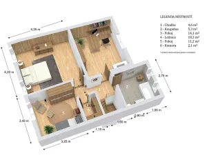 Prodej rodinného domu, Brno, Ruský vrch, 107 m2