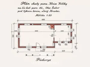 Prodej chaty, Roztoky, V Chatách, 50 m2