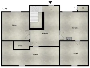 Prodej vícegeneračního domu, Beroun, Husova, 420 m2