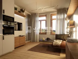 Prodej bytu 1+kk, Praha - Smíchov, Grafická, 18 m2
