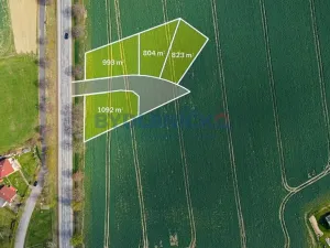Prodej pozemku pro bydlení, Chotýčany, 804 m2
