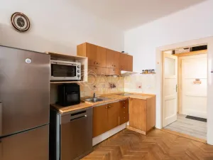 Prodej bytu 1+kk, Praha - Vinohrady, náměstí Jiřího z Lobkovic, 25 m2