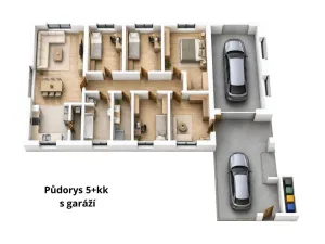 Prodej pozemku pro bydlení, Újezd, 768 m2
