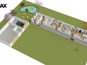Prodej rodinného domu, Lodín - Janatov, 60 m2
