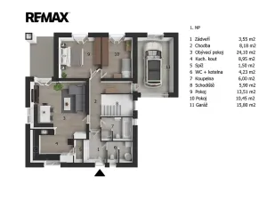 Prodej rodinného domu, Obříství, V. Talicha, 170 m2