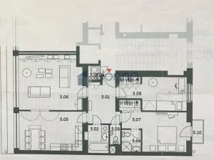 Pronájem bytu 3+1, Praha, Záhřebská, 95 m2
