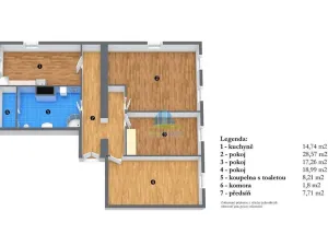 Prodej bytu 3+1, Františkovy Lázně, Francouzská, 95 m2