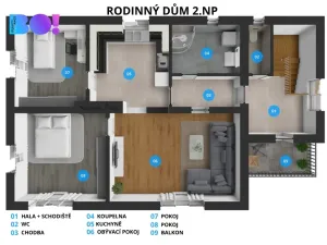 Prodej rodinného domu, Třinec - Dolní Líštná, 160 m2