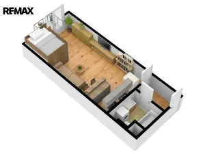 Prodej bytu 1+kk, Hradec Králové - Třebeš, Svatojánská, 28 m2
