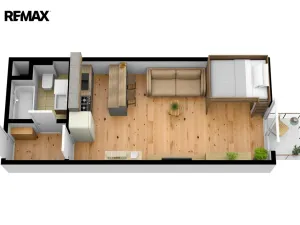 Prodej bytu 1+kk, Hradec Králové - Třebeš, Svatojánská, 33 m2