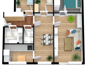 Pronájem bytu 4+1, Liberec, Sametová, 86 m2
