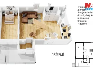 Prodej rodinného domu, Bílkovice, 88 m2