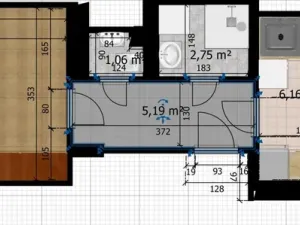 Prodej bytu 1+1, Praha - Karlín, Křižíkova, 46 m2